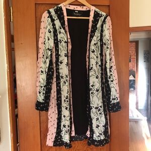 Nicole Miller tulip button down dress